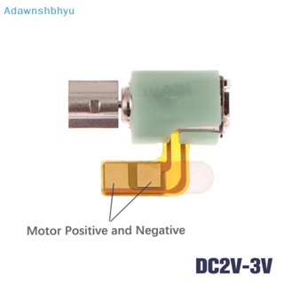 Adhyu มอเตอร์สั่นสะเทือน DC2V-3V DC พร้อมขั้วบวก ลบ 3.3x3.4 มม. สําหรับโทรศัพท์มือถือ Pager