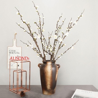 Alisond1 ดอกพลัมบอสซั่มประดิษฐ์ 54 ซม. DIY สําหรับตกแต่งบ้าน โต๊ะ ปาร์ตี้