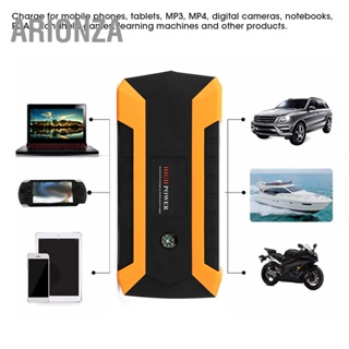 ARIONZA แบบพกพา 12V รถ Jump Starter เครื่องชาร์จแบตเตอรี่ 20000mAh ธนาคารพลังงานฉุกเฉินมัลติฟังก์ชั่น