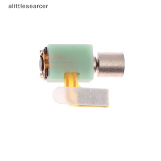 Alittlesearcer มอเตอร์สั่นสะเทือนโทรศัพท์มือถือ DC2V-3V DC พร้อมเสาบวกลบ 3.3x3.4 มม. EN