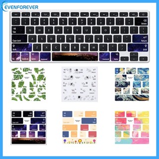สติกเกอร์ PVC ติดปุ่มกดคีย์บอร์ด ภาษาอังกฤษ สําหรับโน้ตบุ๊ก macair