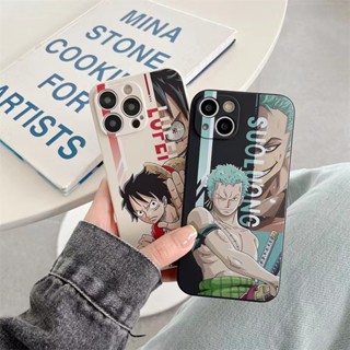 Tpu Soft Casing OPPO A73 2020 A71 2018 A37 A37F F5 Youth F1S F11 F7 Neo 9 K3 Realme GT 2 7 Pro 3 X Narzo 20 30 6 3 Reno4 4G wink Zoro Classic One Piece Luffy Straight Edge Fine hole Back Cover Phone Case Cover 1MDD 39