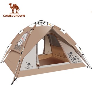 CAMEL CROWN เต็นท์อัตโนมัติ 3 ~ 4 คนฝนกันแดดตั้งแคมป์เต็นท์