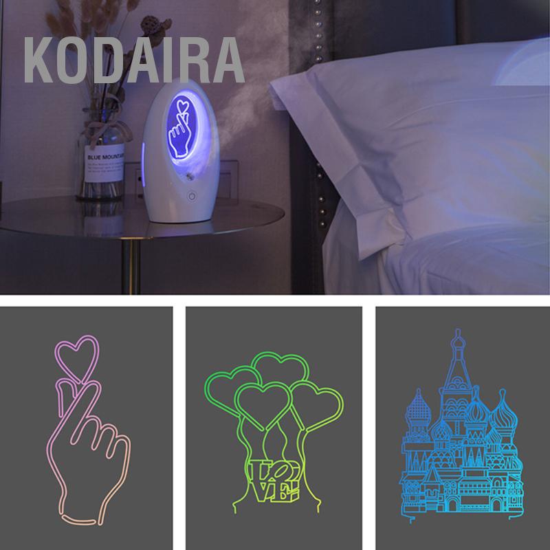 kodaira-เครื่องทําความชื้น-อโรมาเทอราพี-แบบตั้งโต๊ะ-เสียงเงียบ-ขนาดเล็ก-usb