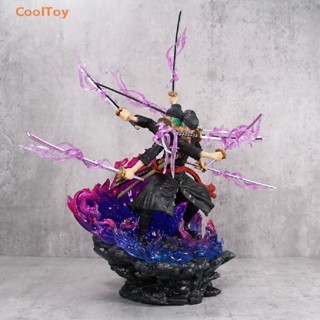 Cooltoy ฟิกเกอร์อนิเมะ One Piece Roronoa Zoro Ashura ขนาด 39 ซม. ของเล่นสําหรับเด็ก