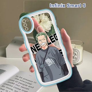 สําหรับ Infinix Smart 4 Smart 5 Smart 6 Plus Smart 6 HD เคสโทรศัพท์มือถือ แบบนิ่ม ลายการ์ตูนลูฟี่ กันกระแทก