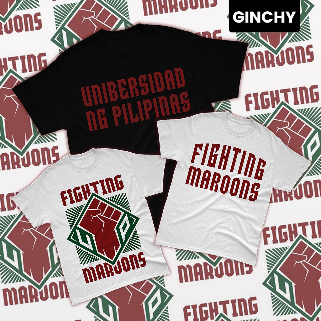 ใหม่-uaap-up-diliman-t-shirt-inspired-unibersidad-ng-pilipinas-up-fighting-maroon-casual