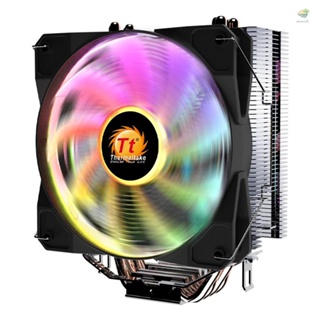 Enew) Thermaltake Mercury S400 RGB พัดลมระบายความร้อน CPU PWM ท่อความร้อน 4 ทาง เทคโนโลยีครีบ หลายแพลตฟอร์ม