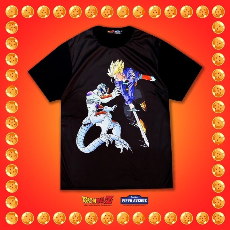 good-yfเสื้อยืดแขนสั้น-leee-เสื้อยืด-ลายการ์ตูน-dragonball-z-ลิขสิทธิ์แท้จากญี่ปุ่น-ดราก้อนบอล-group-collection-limited
