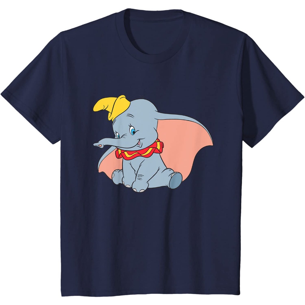 เสื้อยืด-พิมพ์ลาย-disney-classic-dumbo-circus-elephant-สไตล์คลาสสิก