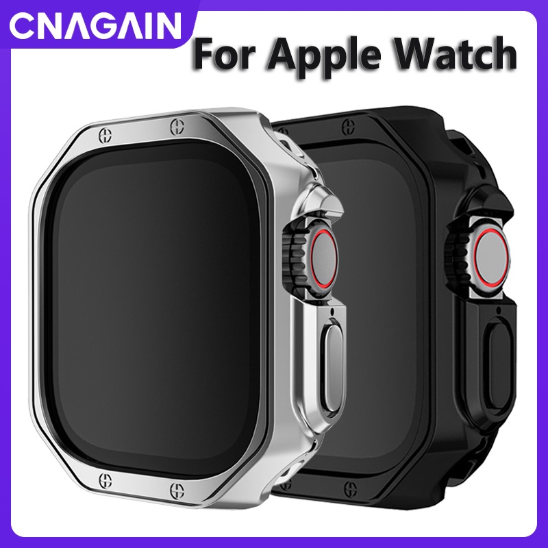 cnagain-เคสนาฬิกาข้อมือ-กันกระแทก-สําหรับ-apple-watch-ultra-49-มม-45-มม-41-มม-8-7-se-6-5-4-40-มม-44-มม-3-2-1-38-มม-42-มม
