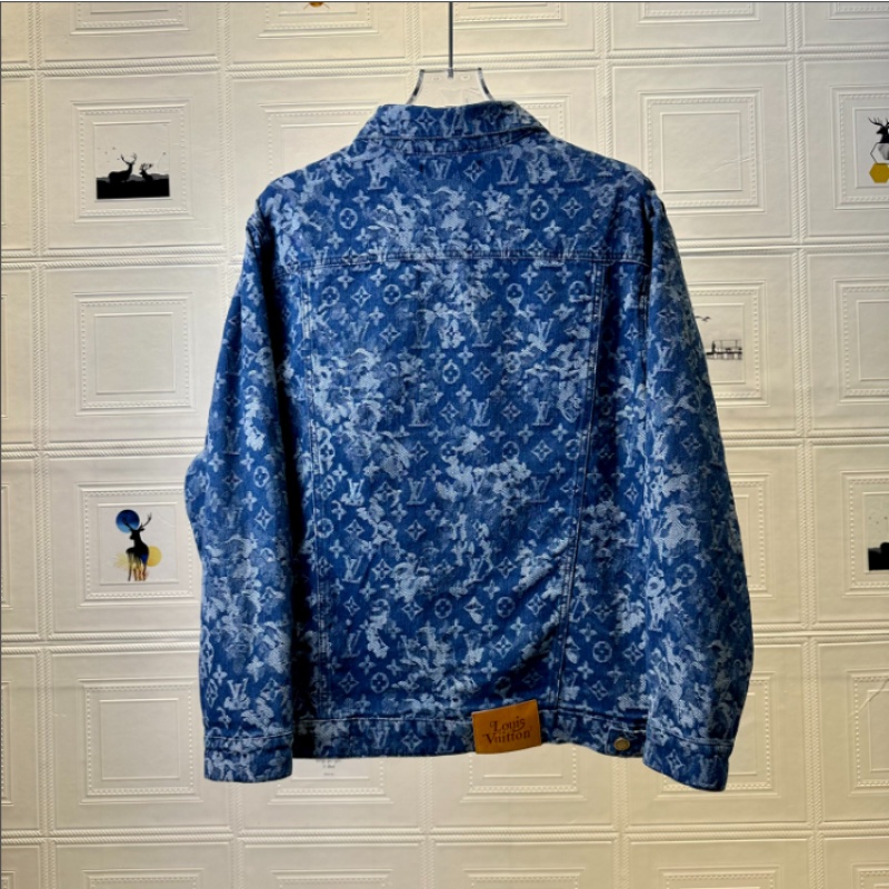 พร้อมส่ง-l-v-เสื้อแจ็กเก็ตยีน-แขนยาว-สําหรับผู้หญิง-และผู้ชาย
