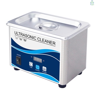 Ultrasonic Glasses Cleaner Minimalist-style Household Glasses Cleaning Tool Jewelry Cleaning Machine  Cleaning Instrument White GA008-35W 220V UK[19][New Arrival]