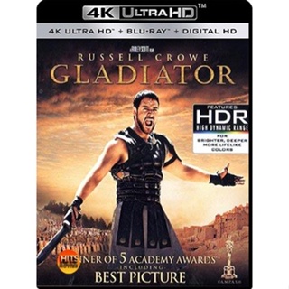 4K UHD 4K - Gladiator (2000) นักรบผู้กล้าผ่าแผ่นดินทรราช - แผ่นหนัง 4K UHD (เสียง Eng 7.1 /ไทย DTS | ซับ Eng/ไทย) หนัง 2