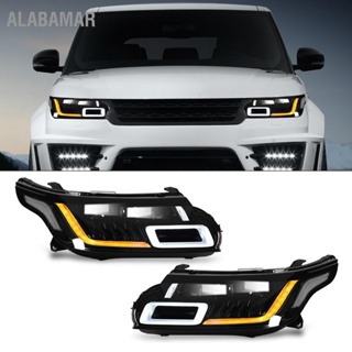 ALABAMAR Facelift Style Full LED Matrix ไฟหน้าเปลี่ยนโปรเจคเตอร์สำหรับ Land Rover Range Sport L494 Pre-Facelift 2014-2017