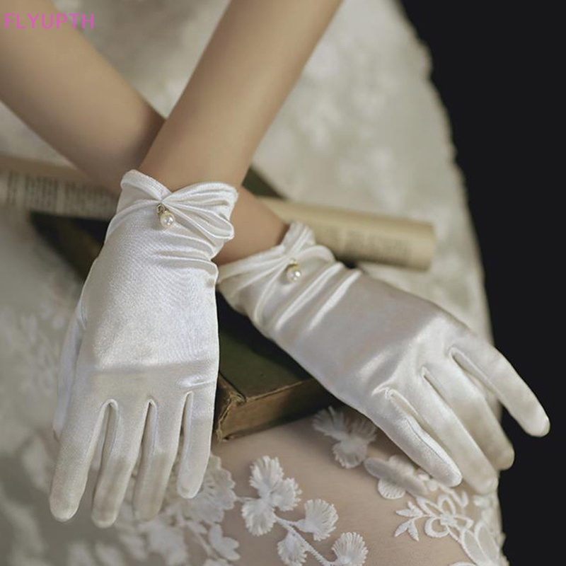 flyup-ถุงมือเจ้าสาว-แบบเต็มนิ้ว-ยาวถึงข้อมือ-เหมาะกับงานแต่งงาน-สําหรับผู้หญิง-th