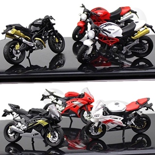 โมเดลรถจักรยานยนต์ 1/18 scale maisto YAMAHA YZF-R6 ของเล่นสําหรับเด็ก