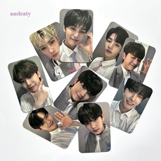 Aasleaty โปสการ์ดรูปภาพ KPOP ZB1 ZEROBASE1 ขนาดเล็ก สําหรับผู้ชาย 9 ชิ้น ต่อชุด