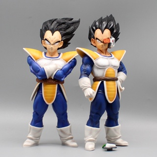 โมเดลฟิกเกอร์ Pvc รูปปั้นอนิเมะ Dragon Ball Z Vegeta Super Saiyan Earth Vegeta Gk ขนาด 25 ซม. ของขวัญ ของเล่นสําหรับเด็ก