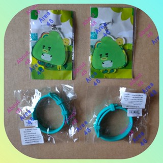 [ พร้อมส่ง ] พวงกุญแจ พี่ม่อน ริสแบนด์ สีเขียว CGM48 Cgm Wristband Keychain Lucky Bag 2023 เก็บเงินปลายทาง