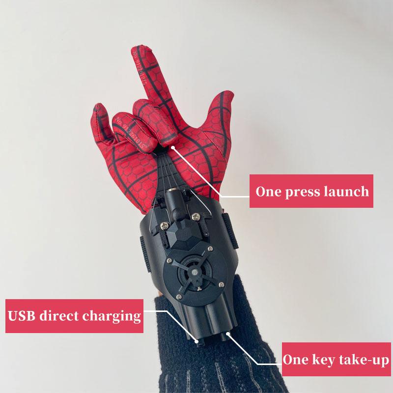 ของเล่นคอสเพลย์-spiderman-web-shooters-spider-man-พร้อมถุงมือ