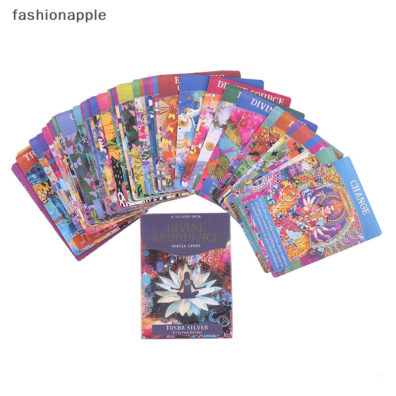 fashionapple-ไพ่ทาโรต์-divine-abundance-oracle-cards-สําหรับงานปาร์ตี้