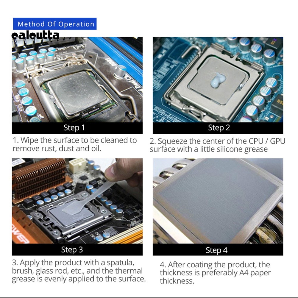 [calcutta] Gd900 จาระบีฮีทซิงค์ระบายความร้อน 30 กรัม สําหรับ CPU GPU ...