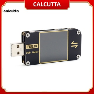 [calcutta] Fnb38 เครื่องทดสอบโวลต์มิเตอร์ หน้าจอ LCD QC4 PD3.0 2.0 PPS ชาร์จเร็ว