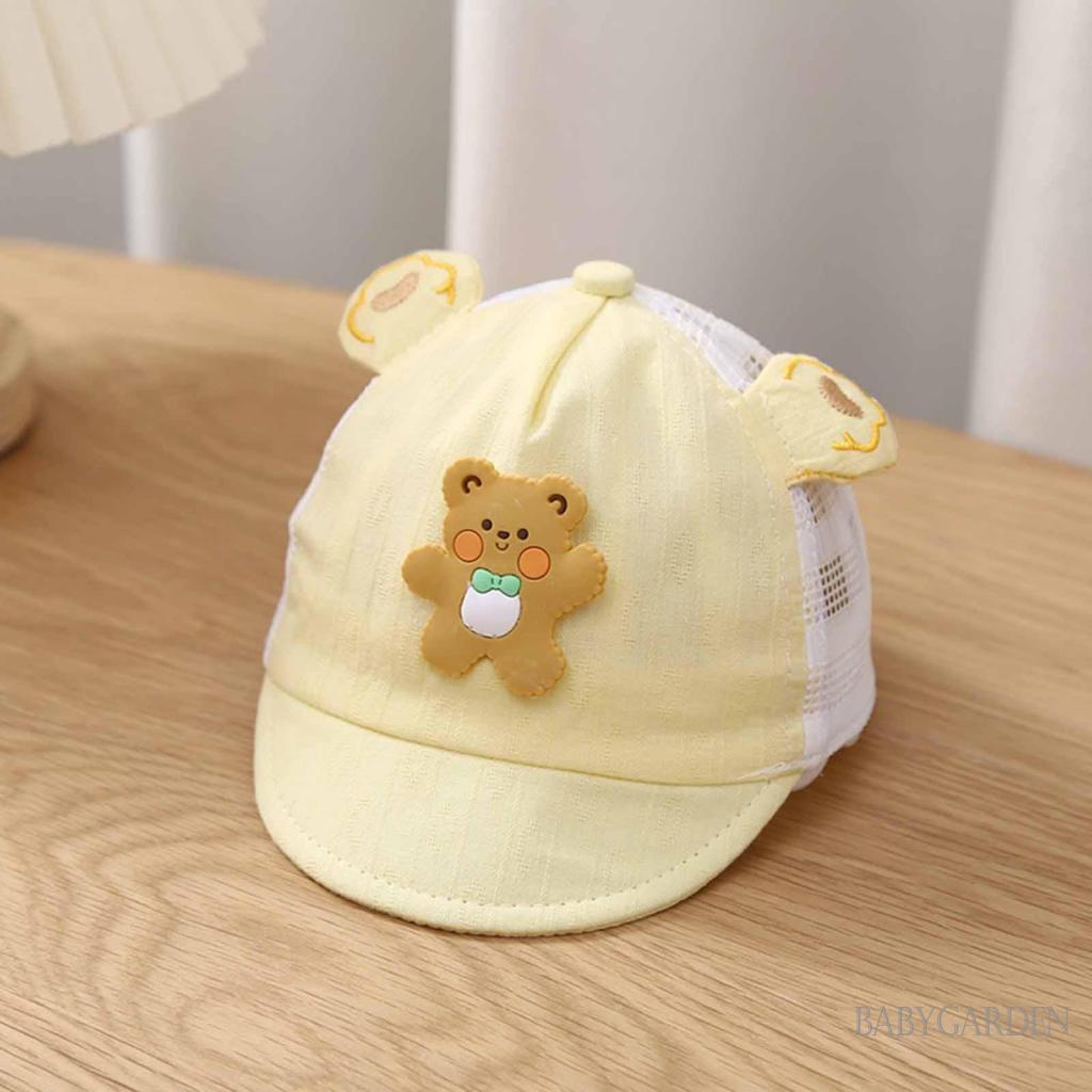 หมวกเบสบอล-ป้องกันแดด-ลายหมี-แฟชั่นฤดูร้อน-สําหรับเด็กผู้ชาย-และเด็กผู้หญิง