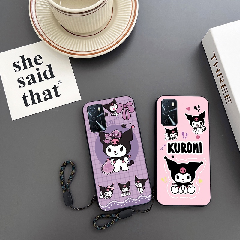 เคสโทรศัพท์มือถือ-ลายคุโรมิน่ารัก-สําหรับ-oppo-a16