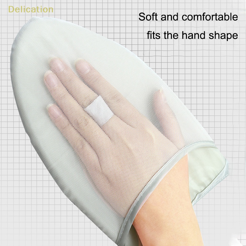 delication-ถุงมือรีดผ้า-ป้องกันไอน้ํา-พร้อมห่วงนิ้วมือ-ทนความร้อน-สําหรับนึ่งเสื้อผ้า