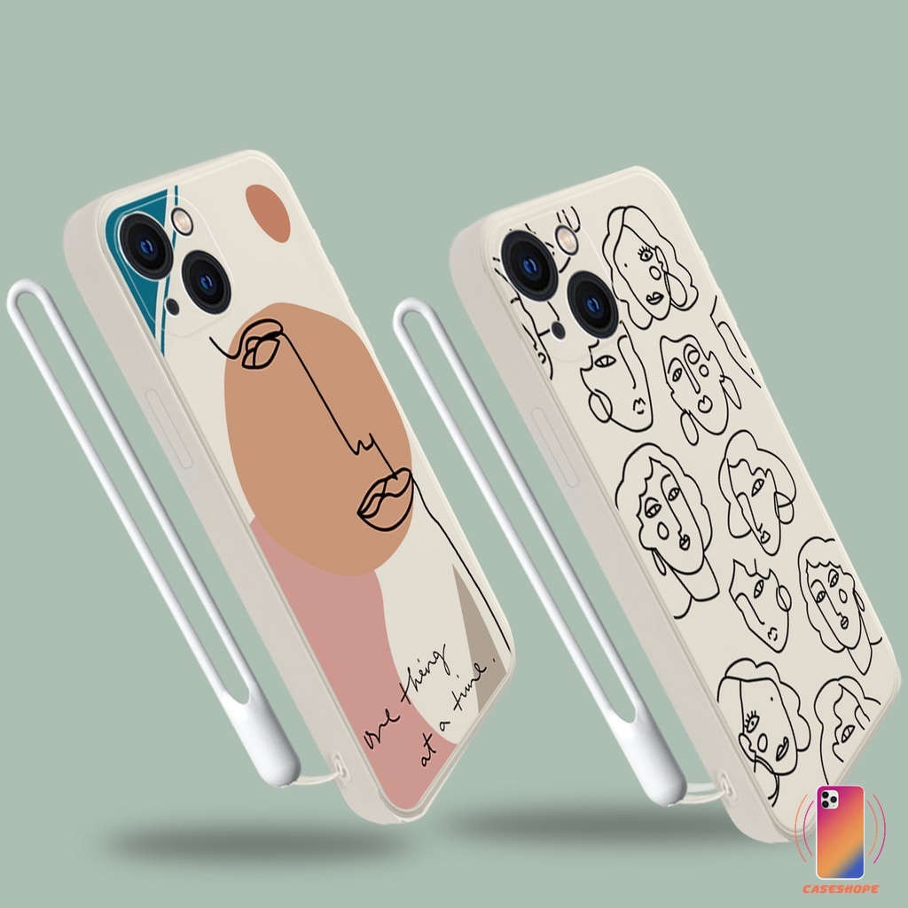 เคสโทรศัพท์มือถือแบบนิ่ม-tpu-ลายเส้นหน้ายิ้ม-พร้อมสายคล้อง-สําหรับ-vivo-y21-2021-y16-y12s-y12-y20-y15s-y91c-y21a-y21t-y30-y21s-y20s-y12i-y01-y91-y30i-y93-y95-y15-y17-y50-y53s-y51-2020-y51a-y33t-y10-y3