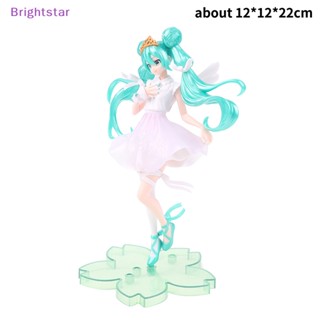 Brightstar ใหม่ ฟิกเกอร์อนิเมะ ครบรอบ 15 ปี Hatsune Miku Angel Sleeping Beauty 1 ชิ้น