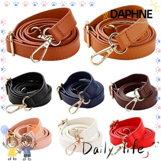 Daphne 130 ซม. สายหนัง ถอดออกได้ กระเป๋าสะพายข้าง ปรับได้ อุปกรณ์เสริม