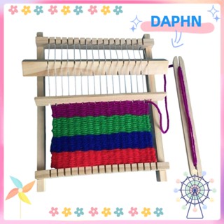 DAPHS ลูมถักนิตติ้ง แบบดั้งเดิม พร้อมอุปกรณ์เสริม สําหรับเย็บผ้า DIY