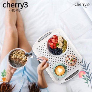 Cherry3 ถาดเสิร์ฟอาหาร พลาสติก ยาง กันลื่น สําหรับเสิร์ฟกาแฟ