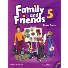 Bundanjai (หนังสือเรียนภาษาอังกฤษ Oxford) Family and Friends 5 : Class Book +Multi-ROM (P)
