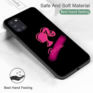 M155 เคสโทรศัพท์มือถือแบบนิ่ม กันกระแทก ลายบาร์บี้ สําหรับ Samsung A51 A31 A21S A32 5G