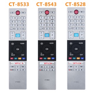 อะไหล่รีโมตคอนโทรล แบบเปลี่ยน สําหรับ Toshiba LED HDTV CT-8543 CT-8533 CT-8528