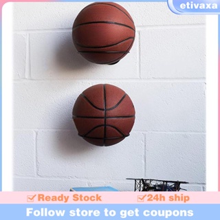 [Etivaxa] ที่วางลูกบอล แบบติดผนัง สําหรับเล่นกีฬาบาสเก็ตบอล