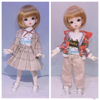 ชุดเดรสแฟชั่น ขนาด 30 ซม. สําหรับตุ๊กตา BJD 1/6 DIY