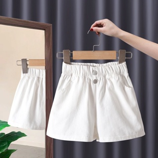 New 2023 summer Korean version of white shorts girls summer bud pants girls fashionable hot pants