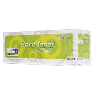 Toner-Re OKI C301 Y - HERO