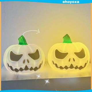 [Ehoyoxa] โคมไฟ รูปฟักทองฮาโลวีน สําหรับตกแต่งบ้าน