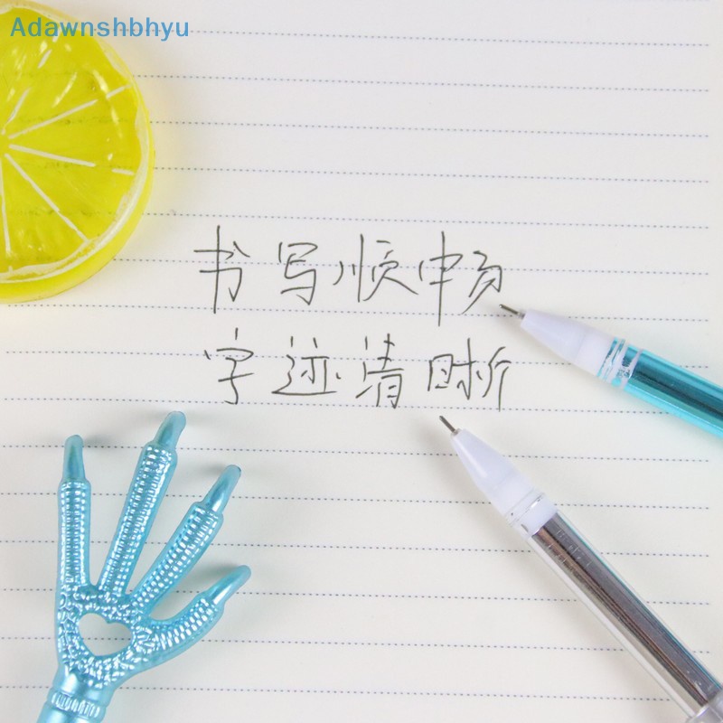 adhyu-ปากกาเจล-0-5-มม-ถอดออกได้-สีทอง-สําหรับโรงเรียน-สํานักงาน