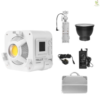 Yongnuo YNLUX100 ไฟเติมแสงวิดีโอ LED COB 100W 3200K-5600K Bi-Col Came-8.9 สําหรับใช้ถ่ายภาพในสตูดิโอ