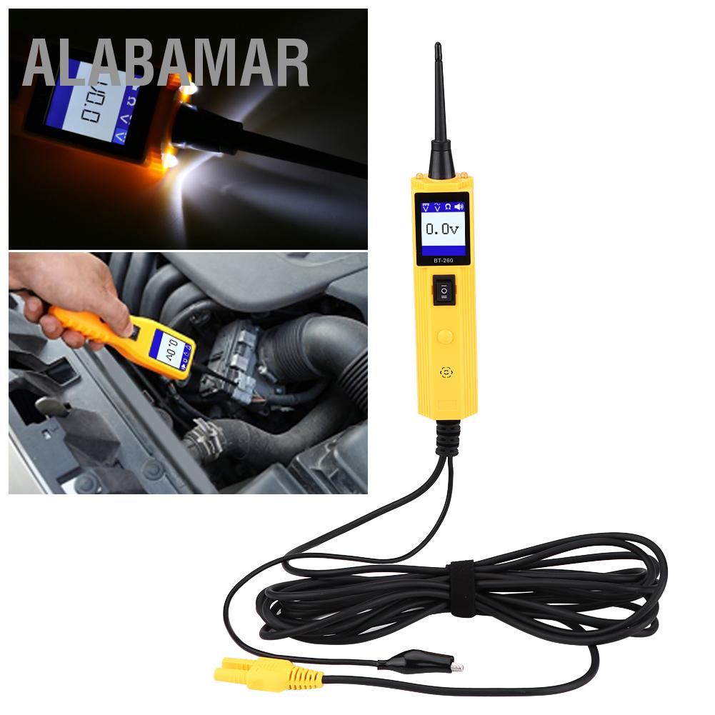 alabamar-เครื่องทดสอบวงจรรถยนต์รถยนต์เครื่องมือวิเคราะห์ระบบไฟฟ้า-power-probe-voltage-test