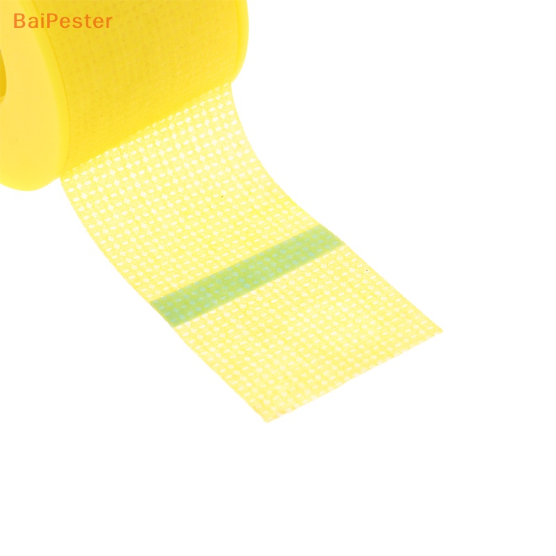 baipester-เทปต่อขนตาปลอม-สีเหลือง-กราฟฟิก-เทปความงาม-มืออาชีพ-ป้องกันอาการแพ้-ผ้าไมโครพอร์-ระบายอากาศ