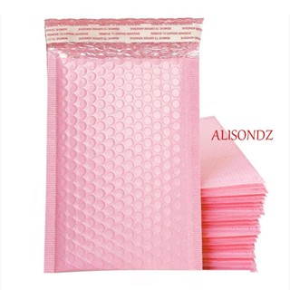 Alisondz ซองกันกระแทก สําหรับหนังสือ นิตยสาร Bubble Mailers Speedy Mailers Pink Poly Courier Bag