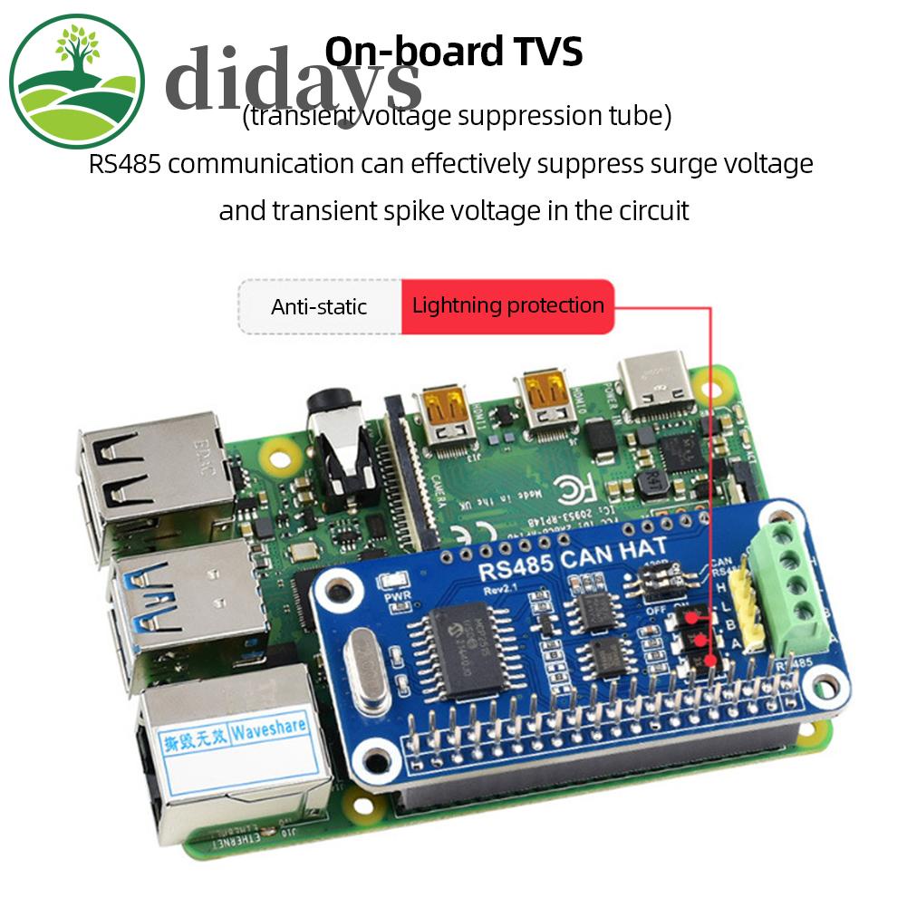 rs485-หมวกสื่อสารทางไกล-มั่นคง-สําหรับ-raspberry-pi-series-boards-didays-th